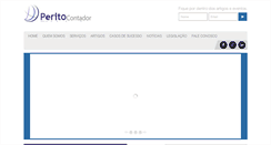 Desktop Screenshot of peritocontador.com.br