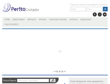 Tablet Screenshot of peritocontador.com.br